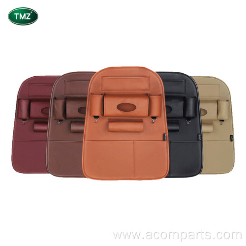 Leather Surface Car Backseat Organizer